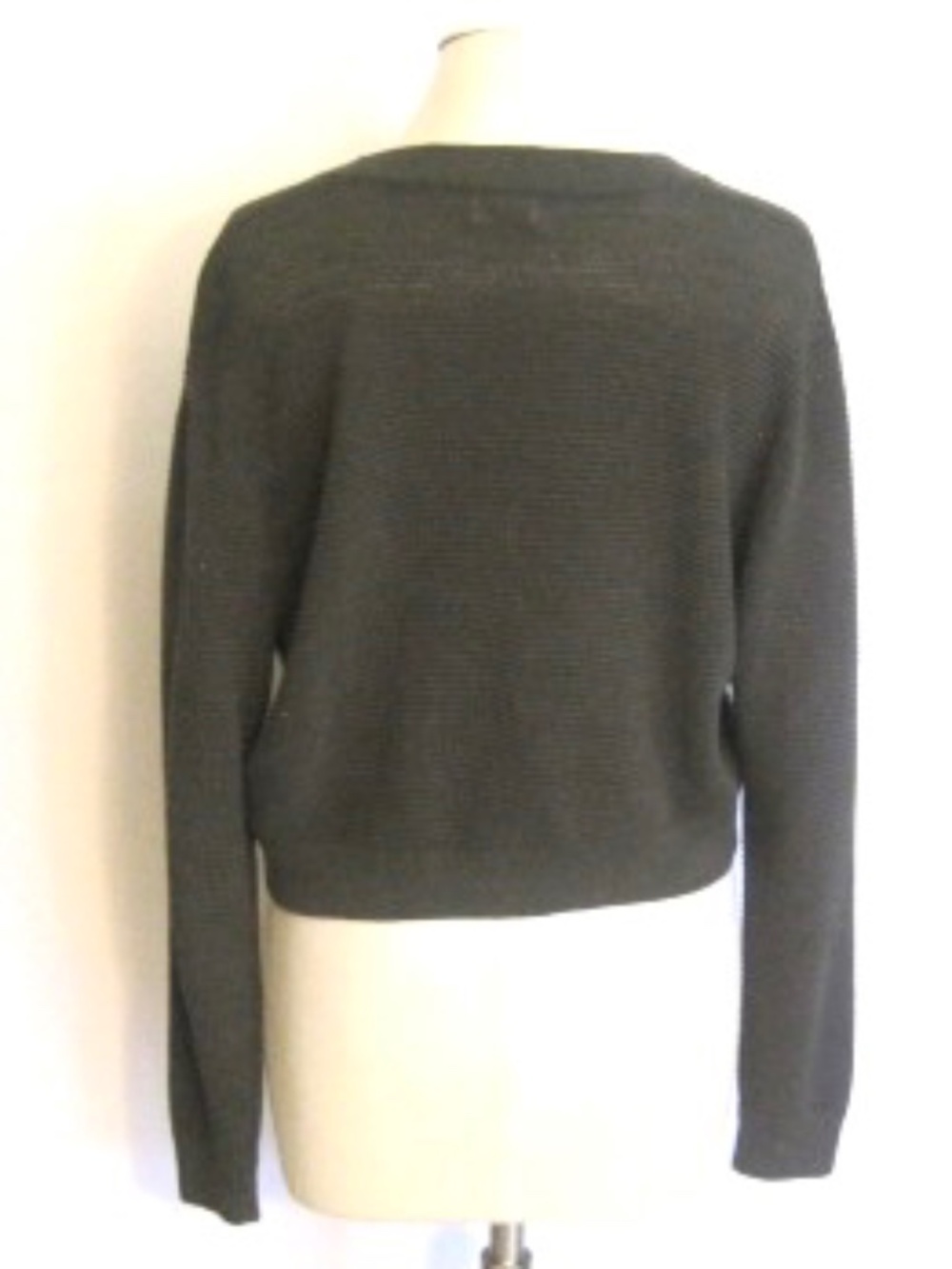 Wilfred Ribbed Knit Cropped Cardigan - Picture 5 of 10